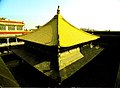 The golden rooftop of Wanfaguiyi Hall