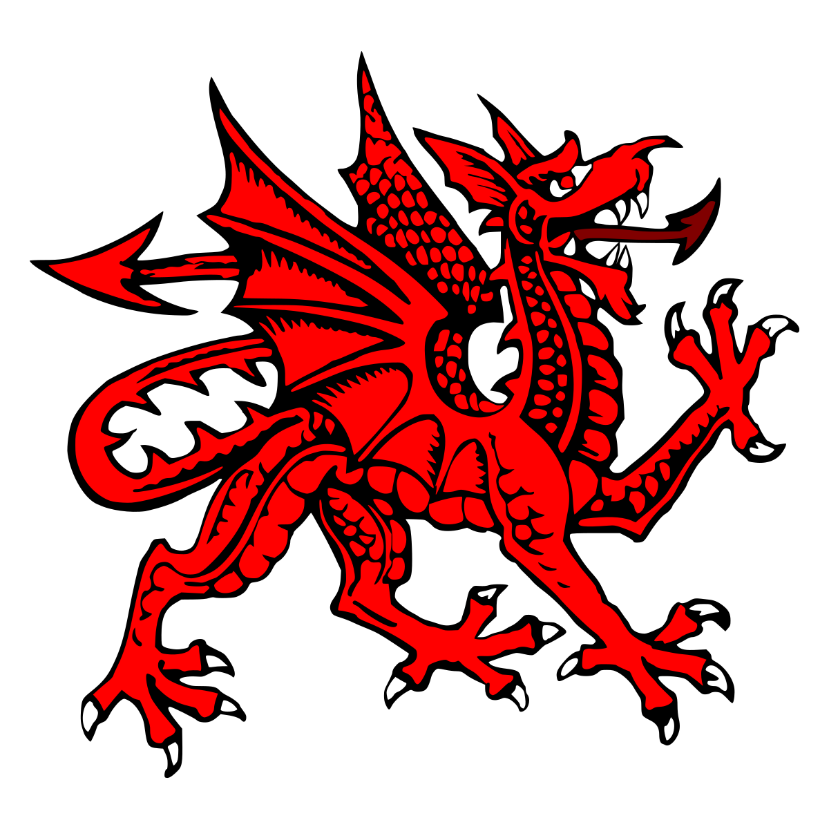 File Welsh Dragon Svg Wikimedia Commons