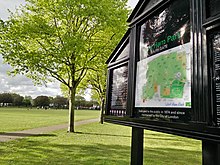 West Ham Park sign