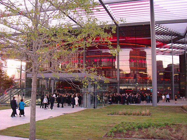 Exterior of the Winspear Opera House