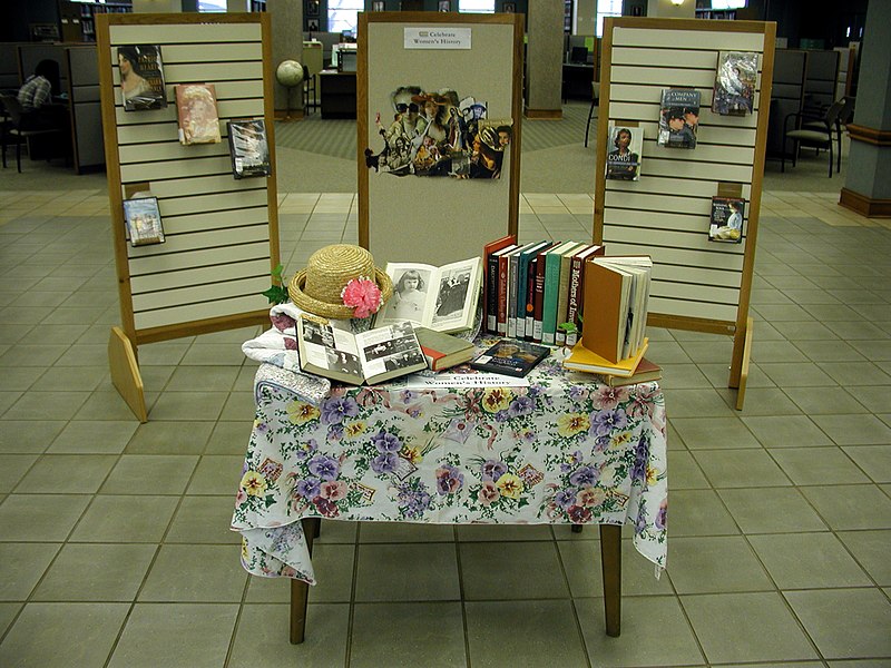 File:Womens History Month front display (2313541822).jpg