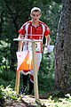 Sřren Bobach at World Orienteering Championships 2010 in Trondheim, Norway