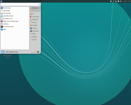 Xubuntu 18.04 LTS Bionic Beaver