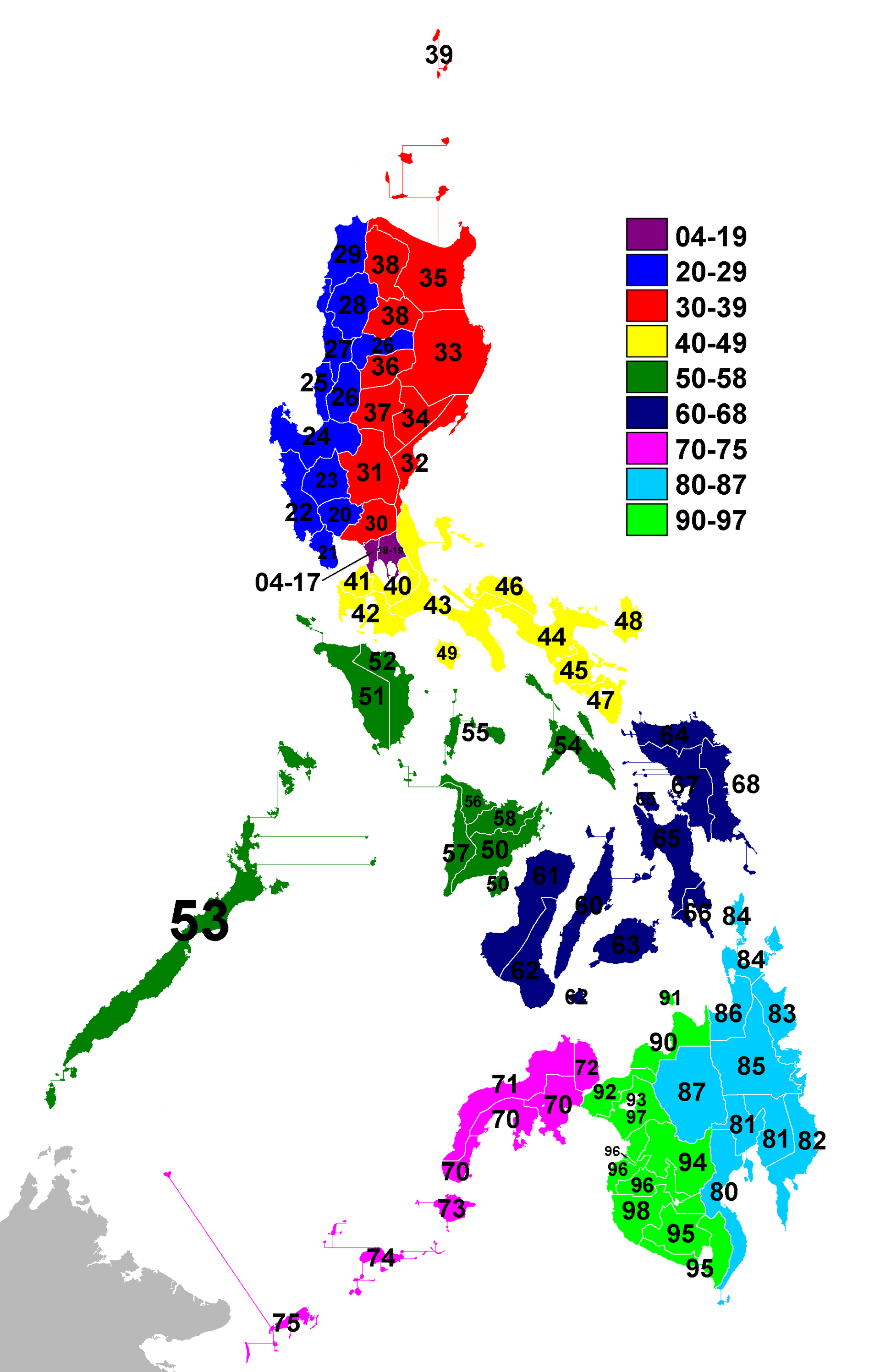 List of ZIP codes in the Philippines - Wikipedia