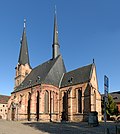 Church with equipment