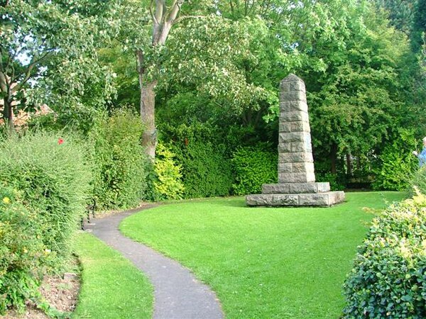 Cook family's Cottage obelisk