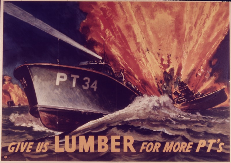 File:"Give us Lumber for More P.T.'s" - NARA - 514390.tif