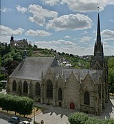 Iglesia Saint-Sulpice vista desde el castillo