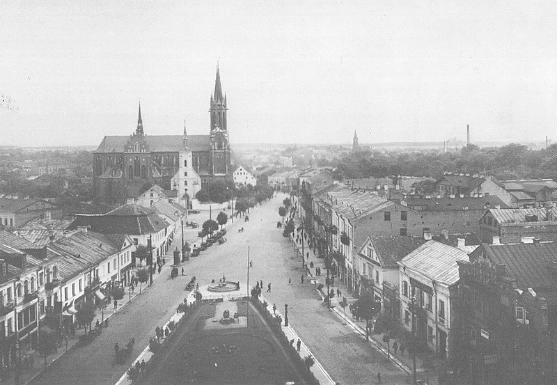 File:Śródmieście Białegostoku w 1928 roku.jpg