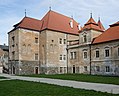 Čeština: Klášter Želiv, Trčkův hrad, pohled od jihivýchodu.
