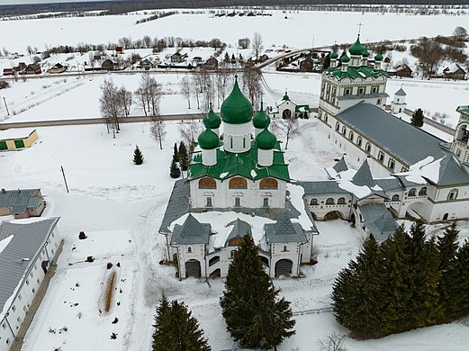 578. Никольский собор Николо-Вяжищского монастыря, Новгородский район Автор — Красный