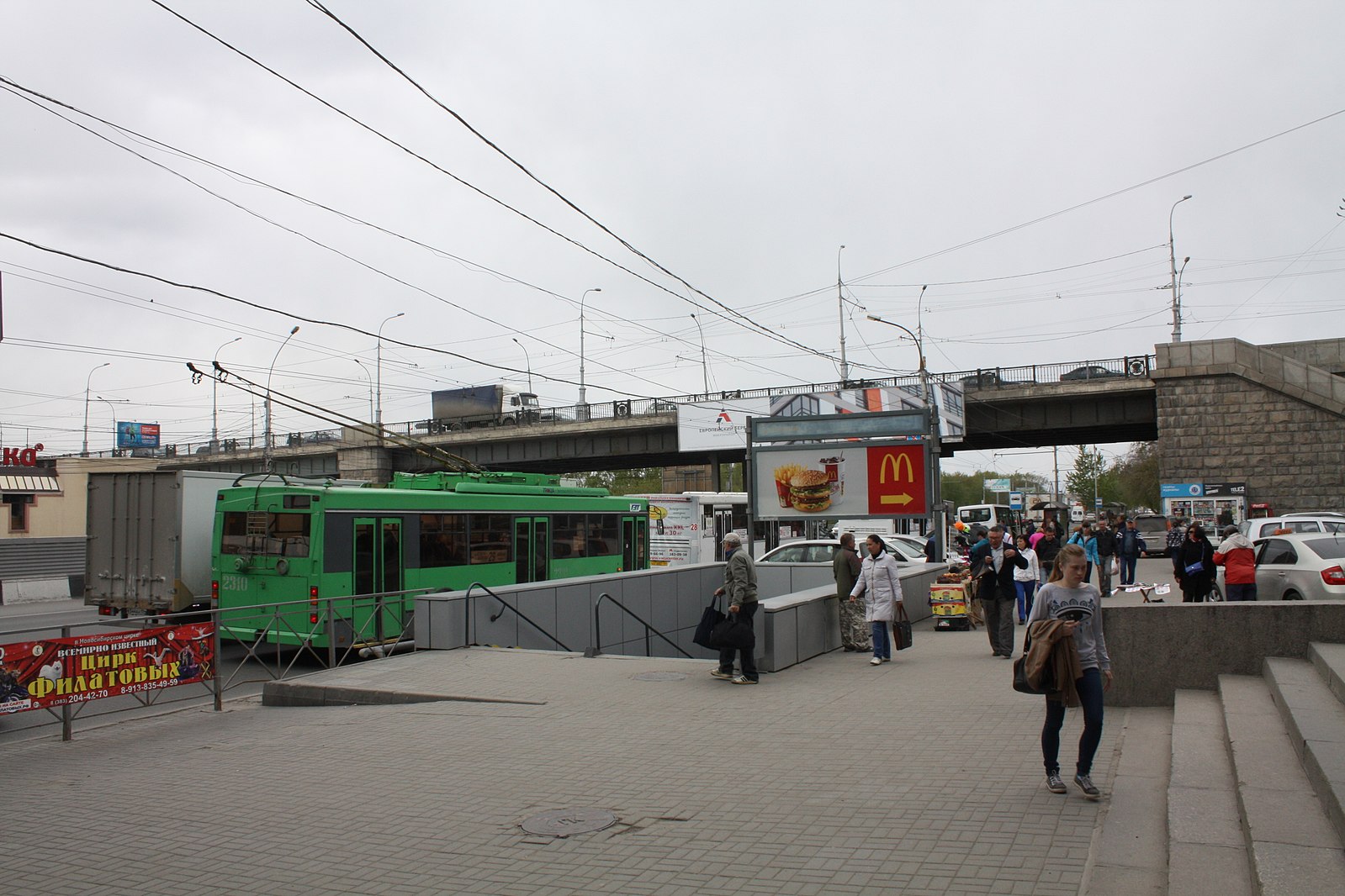 Метро речной вокзал новосибирск