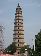 Jingzhoun pagodi.