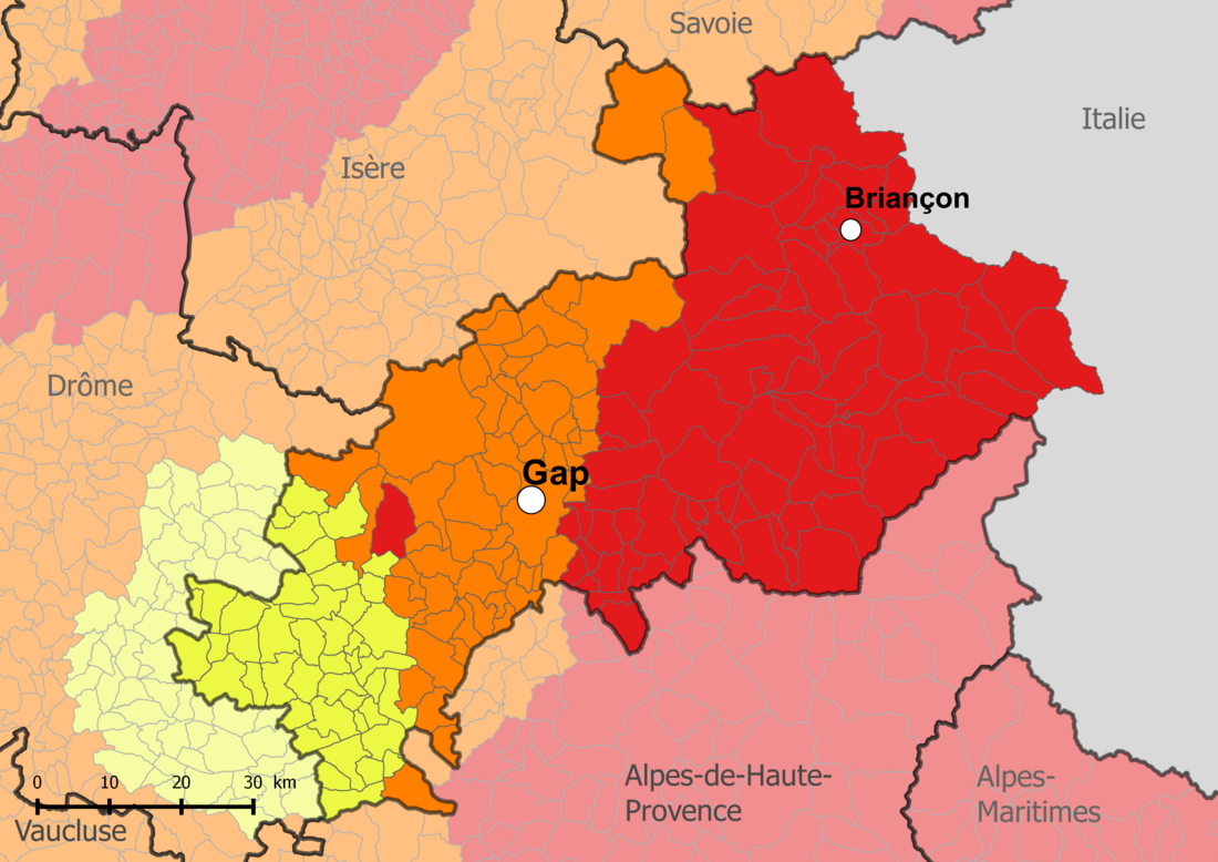 Risque sismique dans les Hautes-Alpes