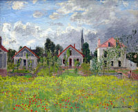 Houses at Argenteuil 1873 Monet Houses at Argenteuil anagoria.JPG