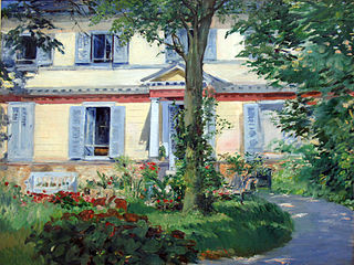 <i>The House at Rueil</i> Paintings by Édouard Manet