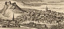 The 18thC castle and burgh 18thC Castle and Old Town, 1769.jpg