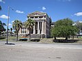 Image of the 1914 Nueces County Courthouse in Corpus Christi Texas. Site is on the National Register of Historic Places.