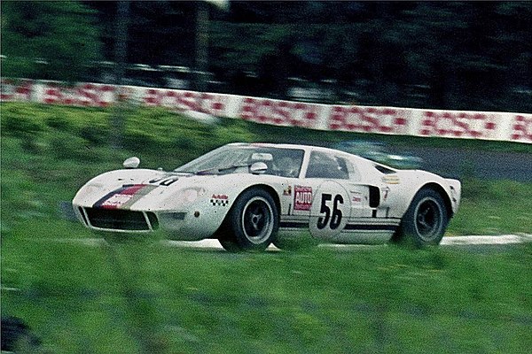 Ford placed second with the Ford GT40