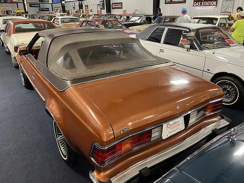 File:1981 AMC Concord Limited Sundancer convertible 2021 AMO at Rambler Ranch 2of5.jpg