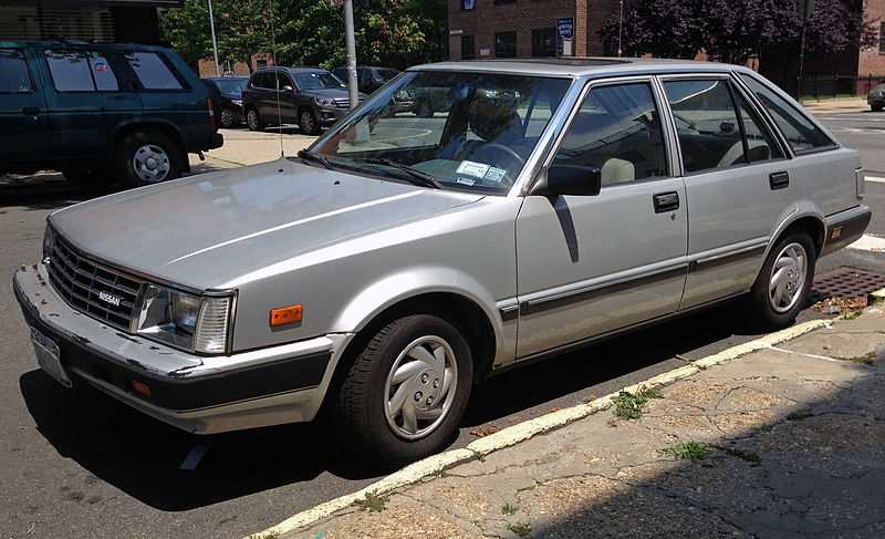 File:1984 (Datsun) Nissan Stanza liftback front.jpg