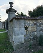 Plaque en la mémoire de la Campagne de France (1814).