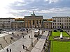 Pariser Platz dengan Gerbang Brandenburg