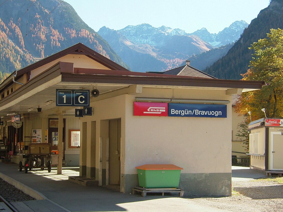 Stazione di Bergün/Bravuogn