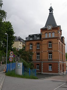 Sitz des Meisterbereiches Trinkwasser Aue der Wasserwerjke Westerzgebirge GmbH