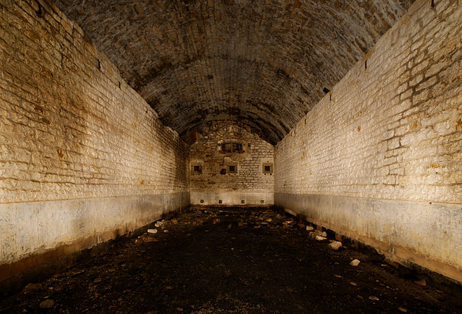 Magasin à poudre de la batterie Nord.