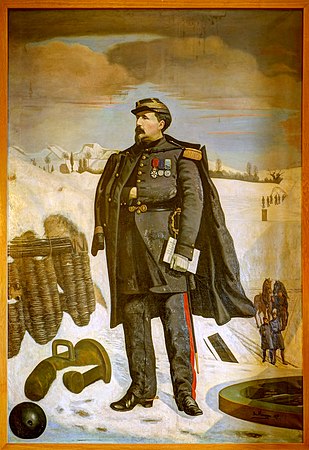Portrait du colonel Denfert-Rochereau, par Alexandre Monségur.