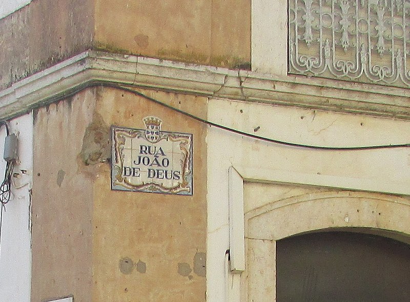 File:2017-02-15 Tile sign, Rua João de Deus, Silves.jpg