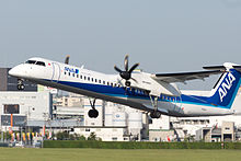 De Havilland DHC-8-400 der ANA Wings