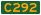 AUS Alphanumeric Route C292.svg