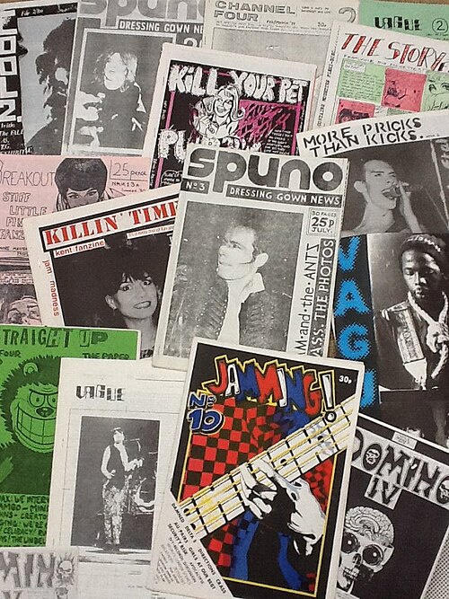 British punk fanzines from the 1970s
