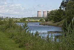 A remnant of the Runcorn and Latchford canal on Wigg Island.jpg