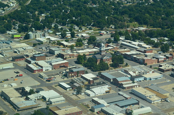 Aerial view of Marshall