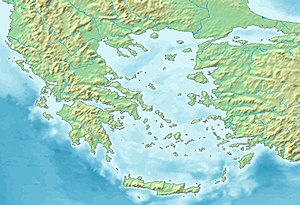 Cnide est situé dans la mer Égée
