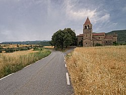 Skyline of Aguilar de Segarra