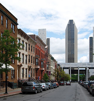 <span class="mw-page-title-main">Center Square/Hudson–Park Historic District</span> Residential neighborhood in Albany, New York, USA