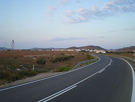 Entrada a Los Albaricoques.