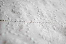 Perforation zur Trennung von Toilettenpapierblättern