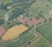 Ancre Hill Estate from the air, 2006 Ancre Hill Estate Rock field Road Monmouth July 2006.jpg