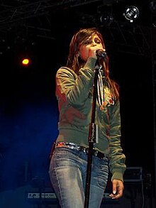 Anna Tatangelo nel 2005