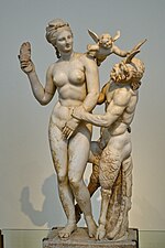 Thumbnail for File:Aphrodite Pan Eros 100 BC NAMA N3335, 225688.jpg
