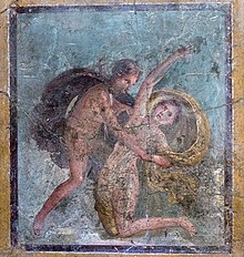 Apollo and Daphne, fresco from Pompeii, 1st century Apollo and Daphne, fresco from Pompeii.jpg