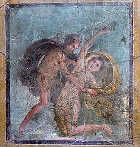 Apollo and Daphne, fresco from Pompeii.jpg