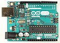 Arduino UNO met microcontroller