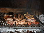 Asado of Argentina, a style of barbecue Argentinean asado.jpg