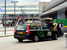 Taxi at Arlanda airport Arlanda Airport - Stockholm, Sweden (4617050400).jpg